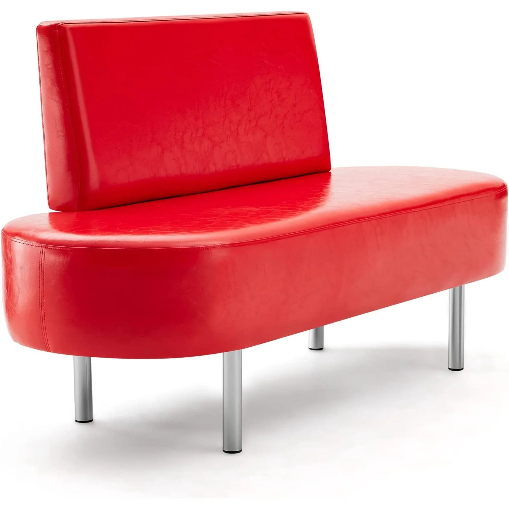 mySalon Waiting Room Bench Seating with Backrest