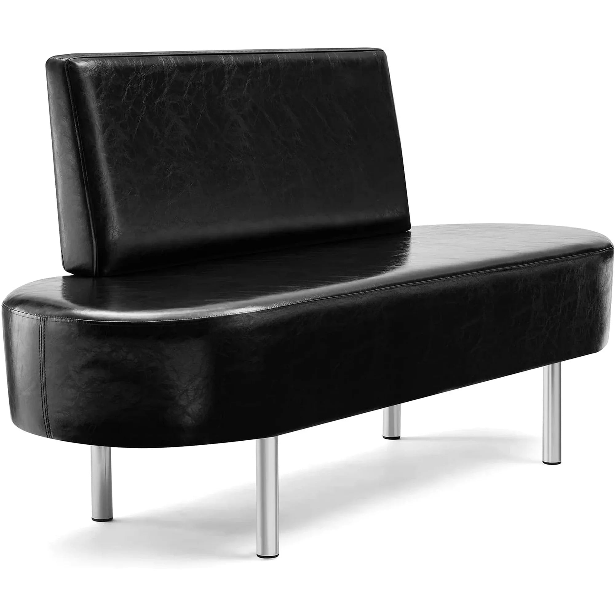 mySalon Waiting Room Bench Seating with Backrest